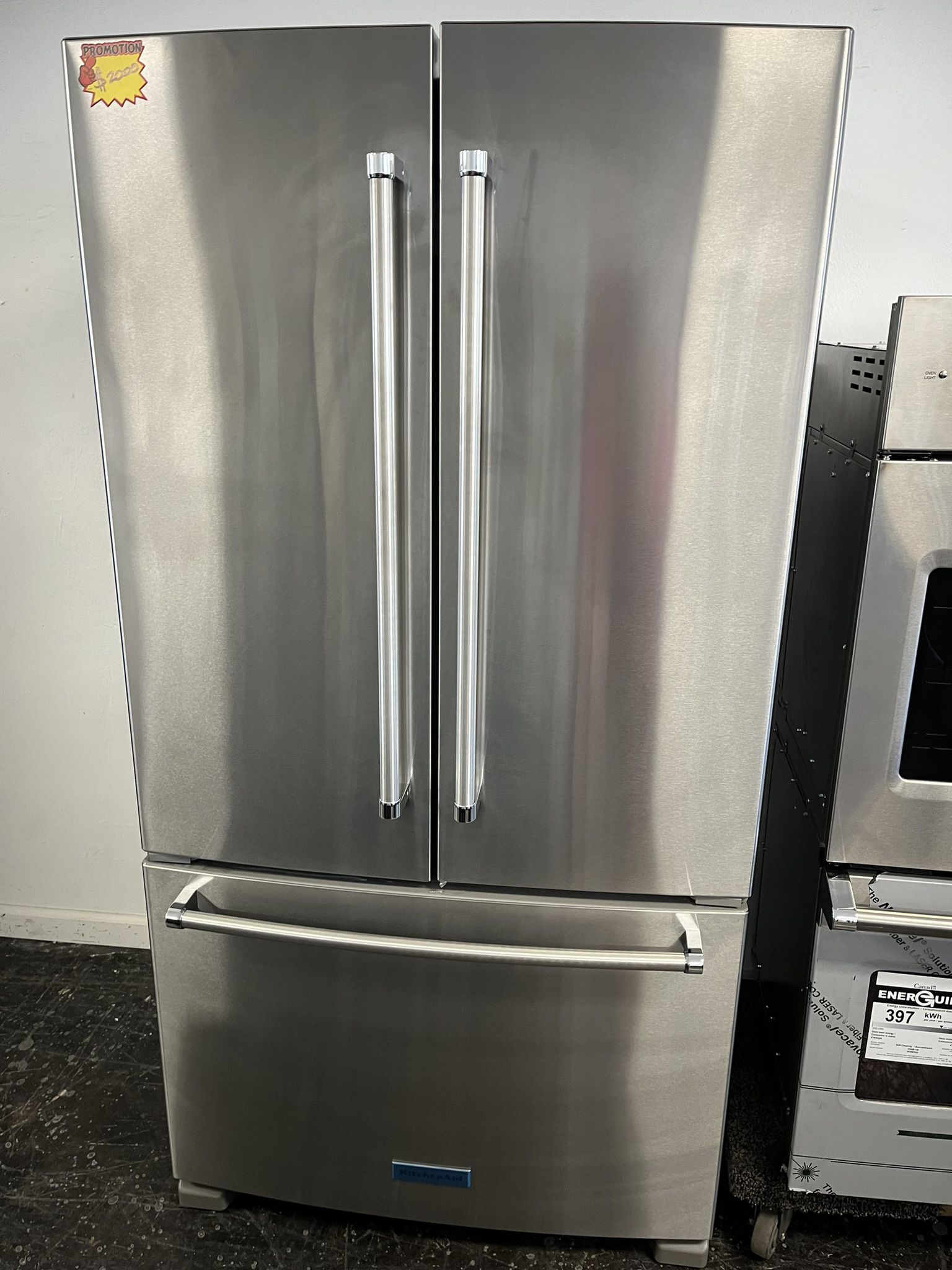 ‼️‼️ Huge Sale‼️‼️ KitchenAid  Counter Depth Refrigerator French Door Refrigerator 