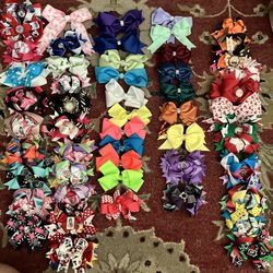 Gently Used Headbands And Bows