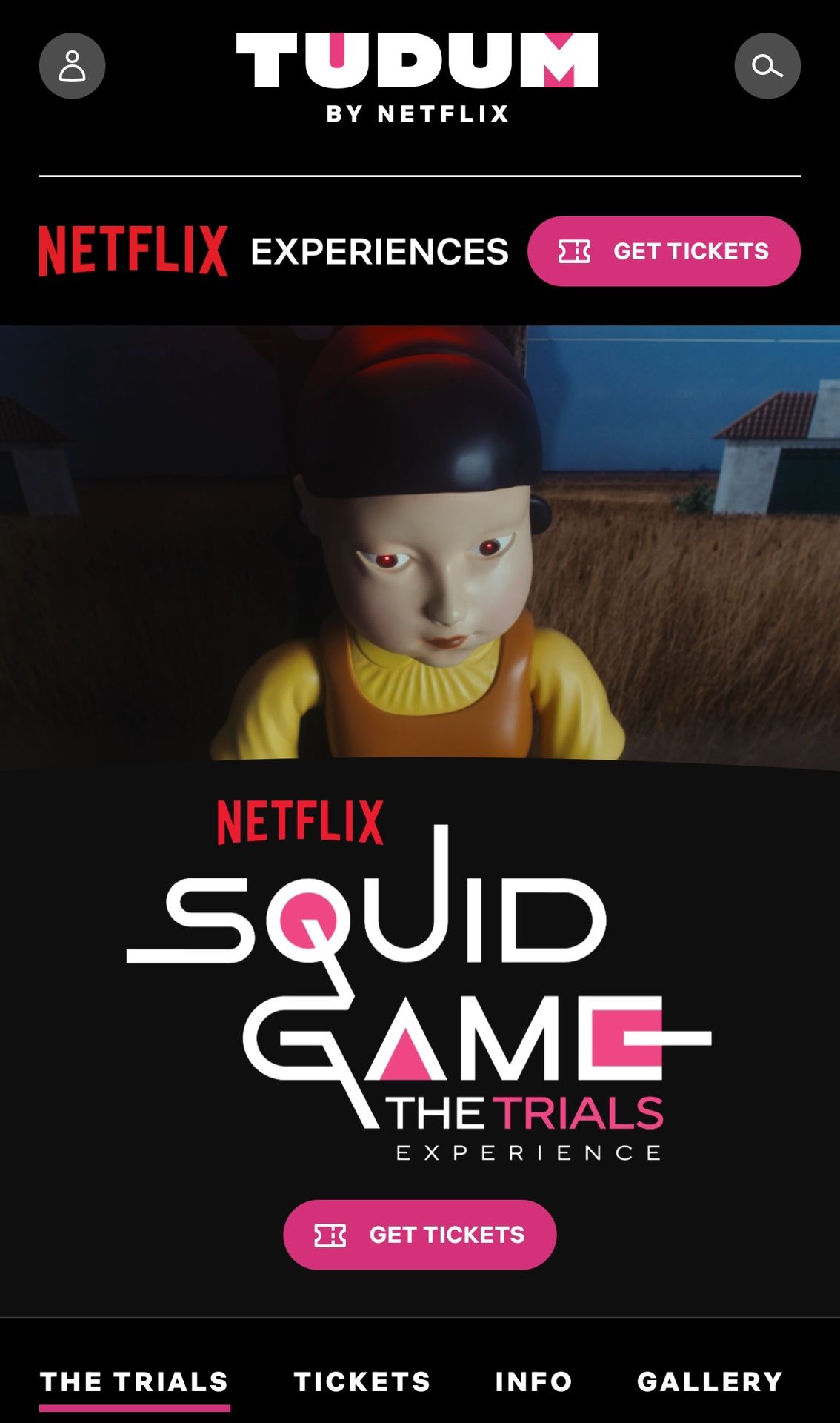 Squid Games: The trials 2 VIP Tickets - Great deal!