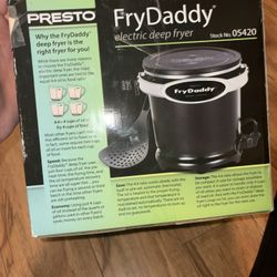 FryDaddy Electric Deep Fryer