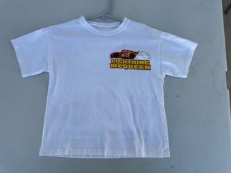 Fits 3/4t (Zara Boys T-Shirt Lightning McQueen)