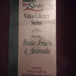 Folk Art One Stroke: Basic  Volume 2  (VHS) Featuring Donna Dewberry 