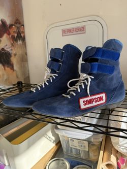 Men’s Simpson brand racing shoes 9.5 worn once