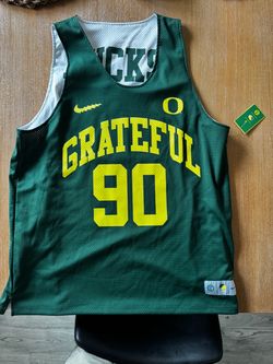 Oregon Ducks x Grateful Dead Nike Basketball Jersey XL