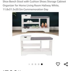 Shoe Bench Stool 