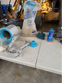 Pool cleaning supplies