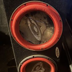 12” Cerwin Vega Subwoofers With Box