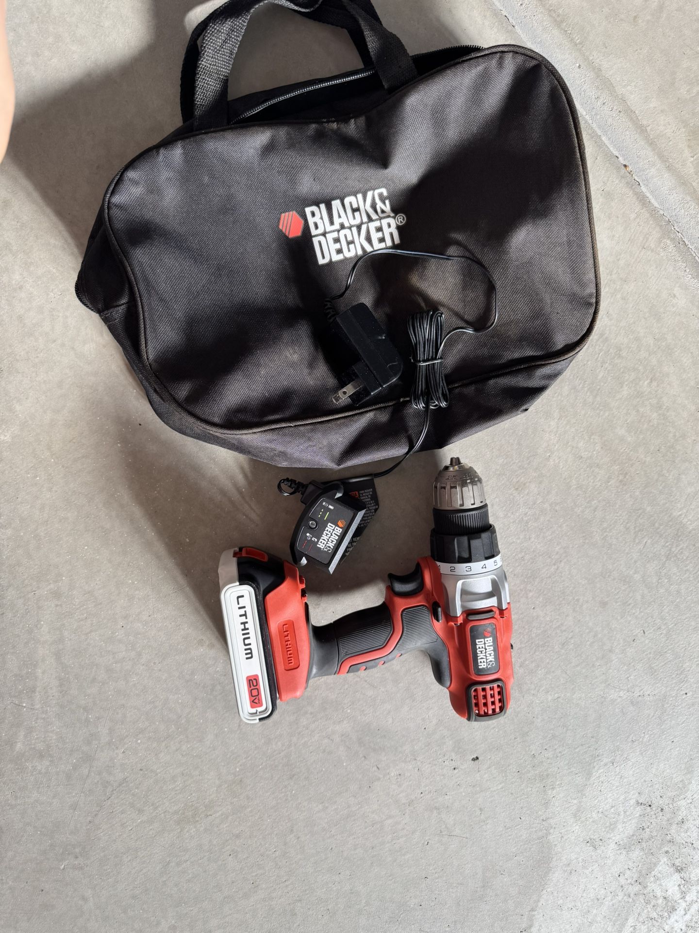 Black And Decker Drill