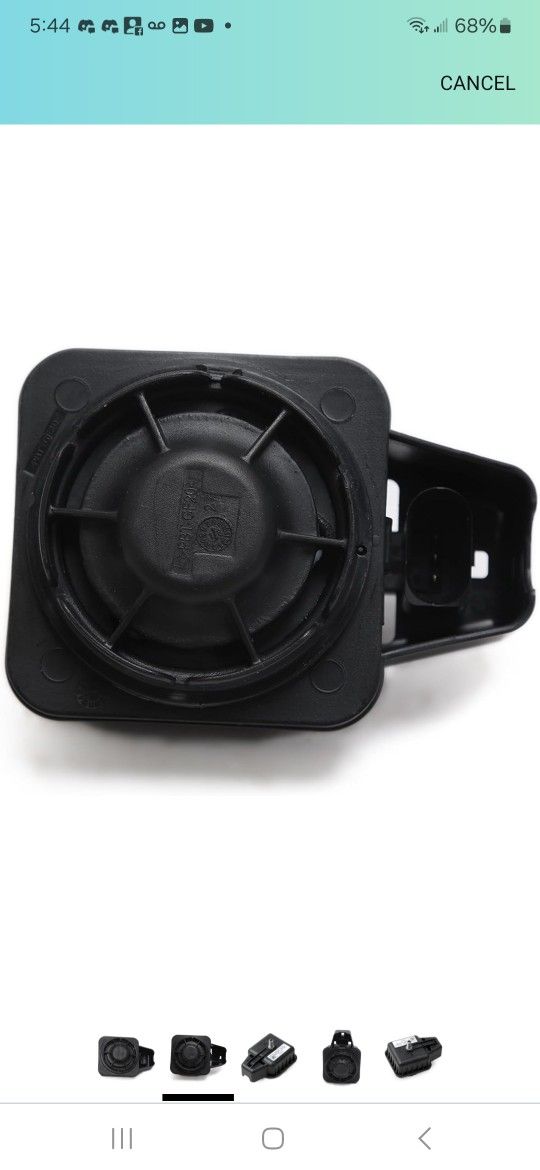 5Q0951605 PAB951605A Anti Theft Alarm Siren Horn Compatible with VW Golf Tiguan Jetta Audi A1 A3 A4 A5 A6 TT Q5 Q8 Porsche