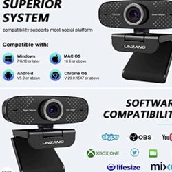 Stream Wedcam 1080p With Microphone