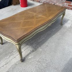 Vintage Antique Coffee Table 4/61 By Drexel 