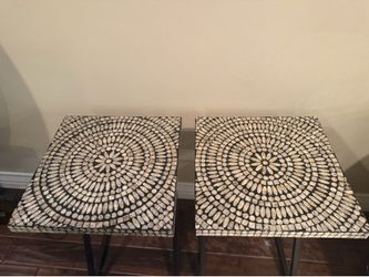 2 end tables