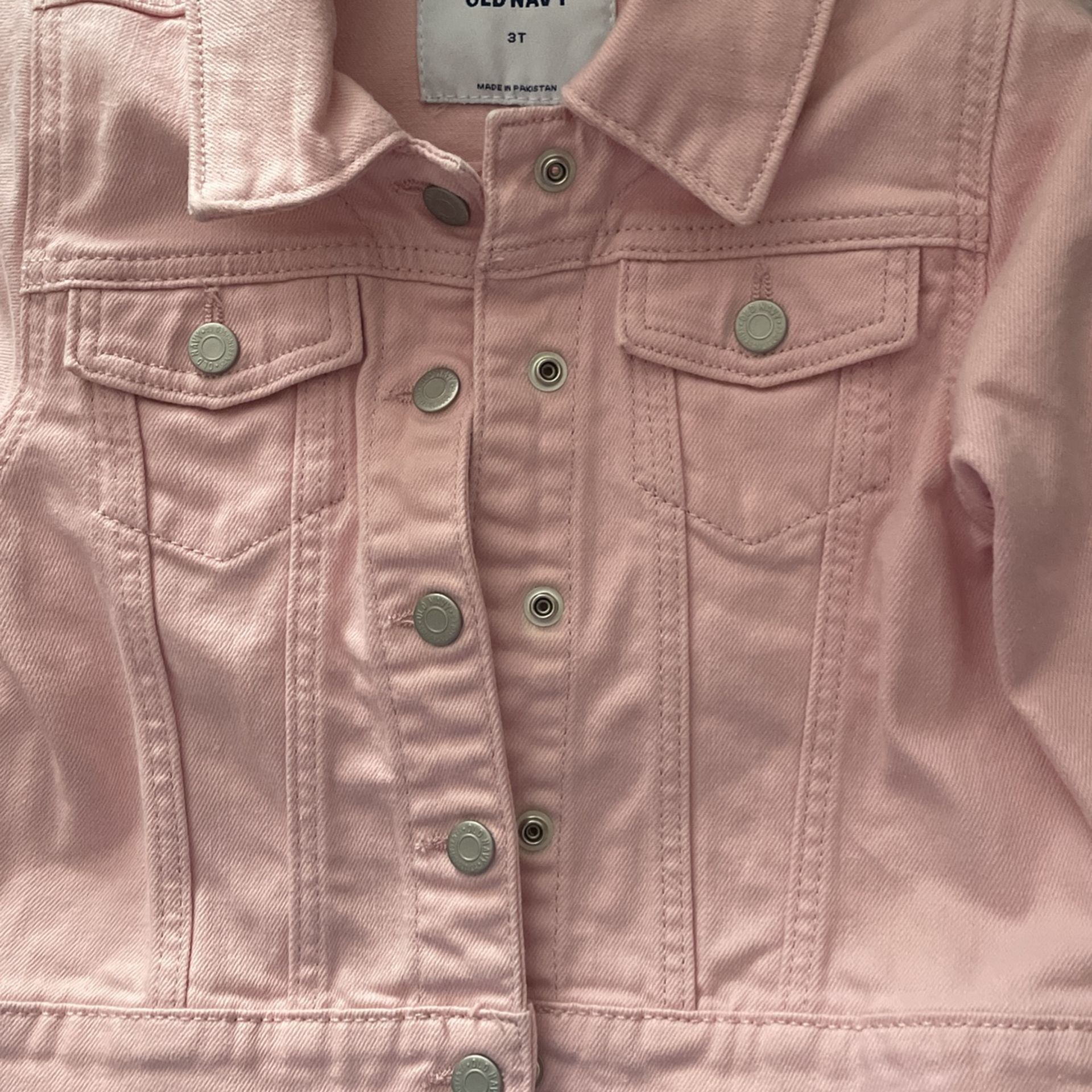 Girls pink Denim Jacket