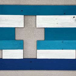 Handmade Reclaimed Pallet Wood Cross