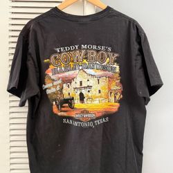 Harley Davidson San Antonio Texas Pocket T-shirt
