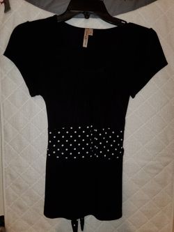 Susan Lawrence Jr girls ladies top dress shirt sz PS