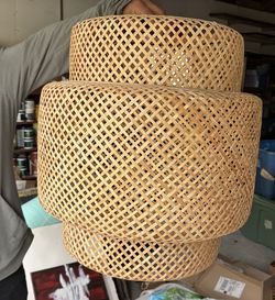 3-tiered Sinnerlig pendant lamp shade