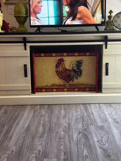 30x24” rooster tray