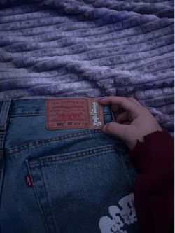 Denim tear jeans