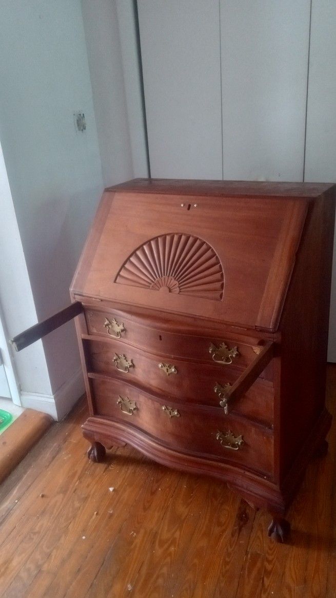 19th Vintage Secretary Centennial Desk