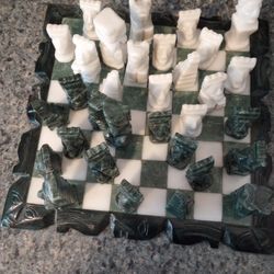 Glass Chess Set