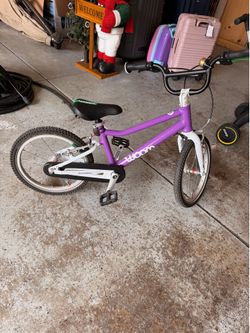 woom GO 3 Kids' Bike | 16 Inch | Purple