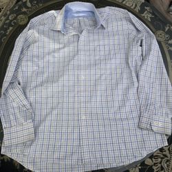 Men Chaps Dress Shirt Size Xl