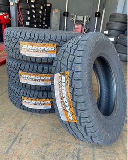 265/70R17 Set De Llantas Nuevas Marca Arroyo