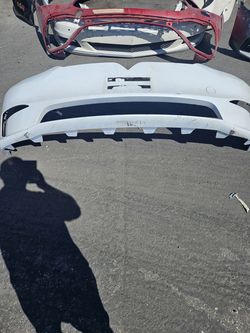 2021 2024 tela model s plaid  front bumper