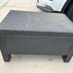 Patio Table/ottoman/bench