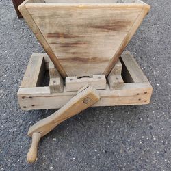 Vintage Grape Crusher Not For Use But For Arts & Deco! Delivery Available!