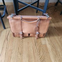 Wilson's Leather Travel Bag in  Natural Brown