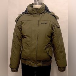 Marmot down waterproof jacket in excellent conditions