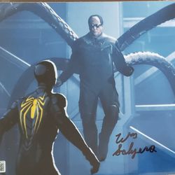 William Sawyers "Dock Ock/Dr. Octopus" PS4 SPIDER-MAN Autograph, Bam! Gamer 8 x 10 Picture with Certificate of Authenticity by Beckett