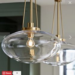 Rejuvenation Clear Shade For Jerico Pendant 