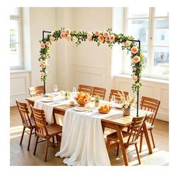 Table arch and accessories