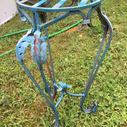 Wrought Iron Plant Stand 