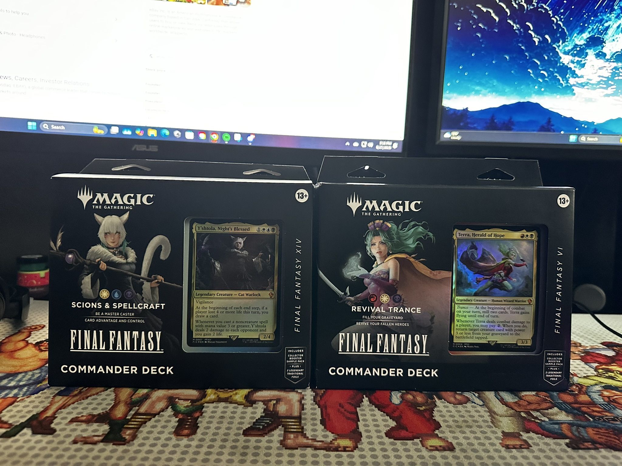 Magic The Gathering Final Fantasy Commander