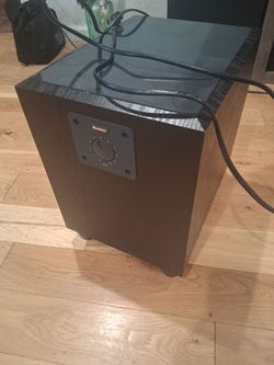 Boston acoustic sub woofer for surround sound