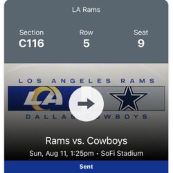 Rams vs Cowboys