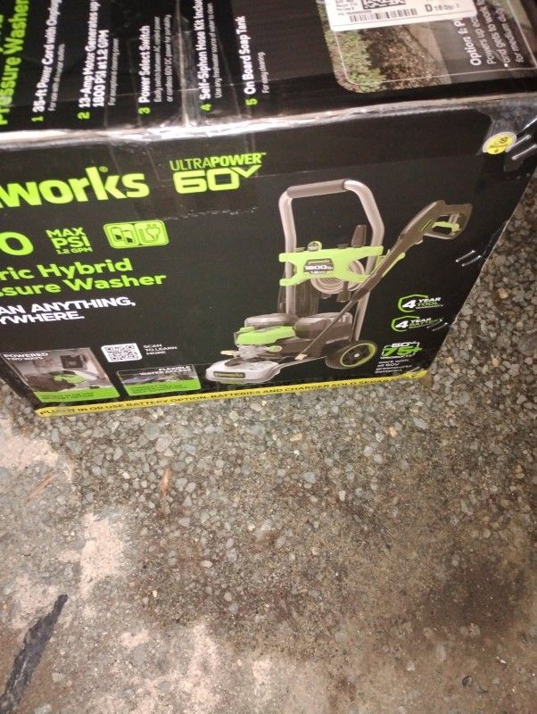 Pressure Washer And Jumpbox