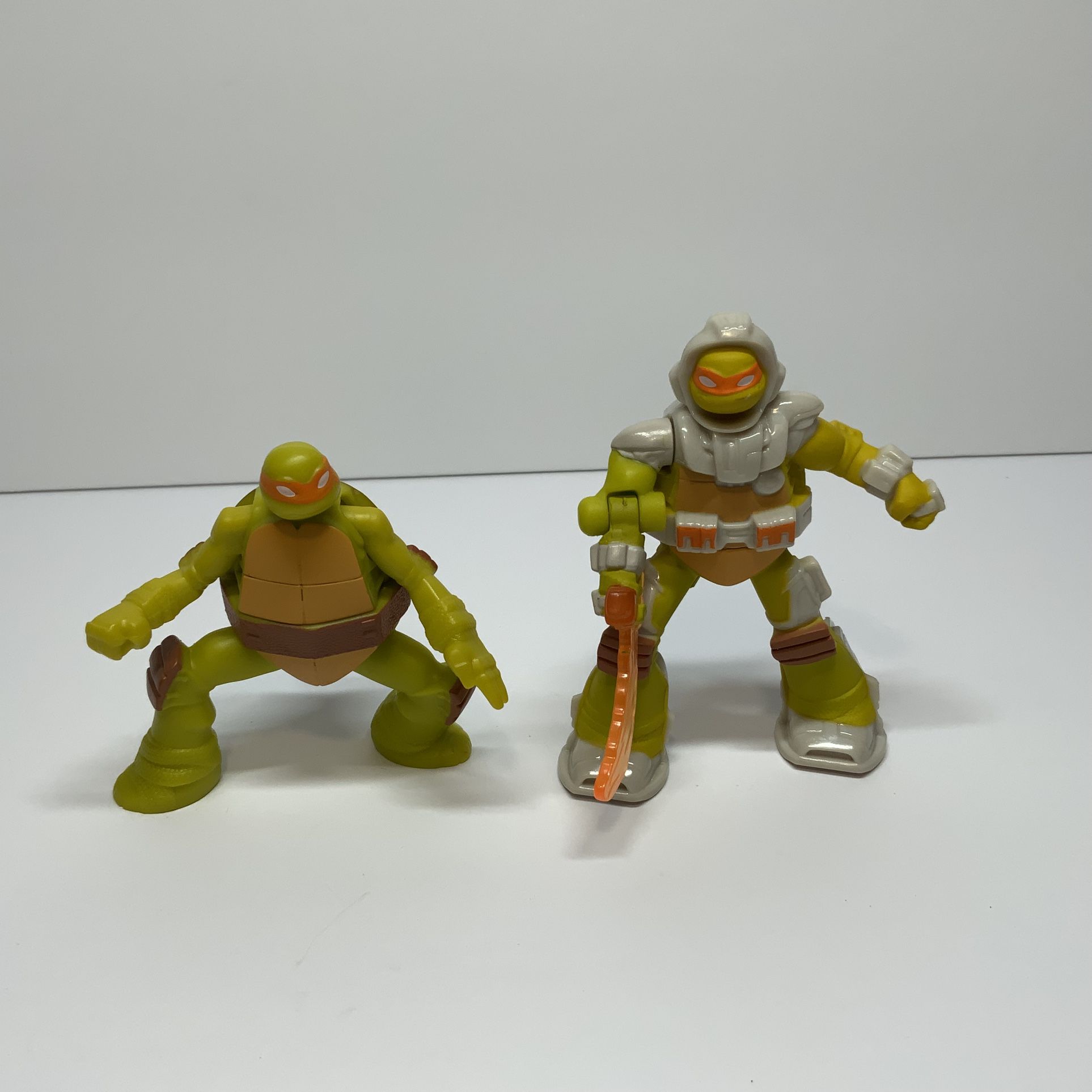 Teenage Mutant Ninja Turtles McDonald’s Kids Meal Action Figures Lot 2 Toys TMNT