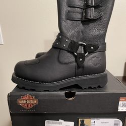 Women’s Leather Harley Davidson boots