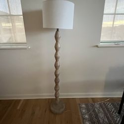 5’ Wooden Light Fixture