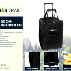  Rolling Cooler w/ Telescopic Handle BRAND NEW