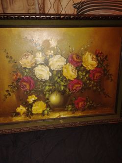 Oil painting on canvas