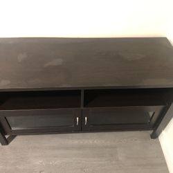 TV STAND BLACK & GREY