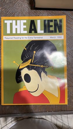THE ALIEN Magazine March 1994 - Required Reading for Extra-Terrestrial - Japan - Rare 90s Tokyo Expat Zine - ¥200