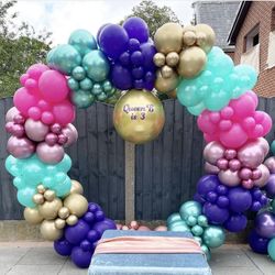 Arco De Globos - Balloons - Happy Birthday 