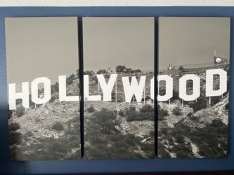 Hollywood wall art